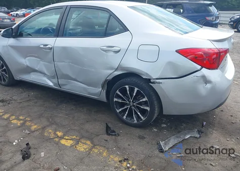 2017 Toyota Corolla Se from USA, damaged, VIN 2T1BURHEXHC811341